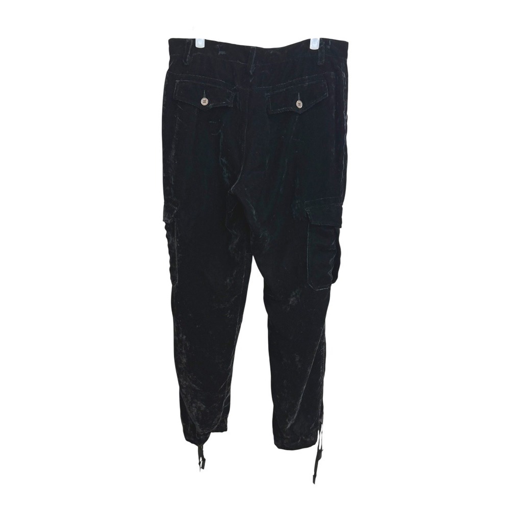 Boston Proper Lightweight Highrise Velvet Cargo Jogger Pants NEW w Tags‎ sz 12 - Picture 8 of 10